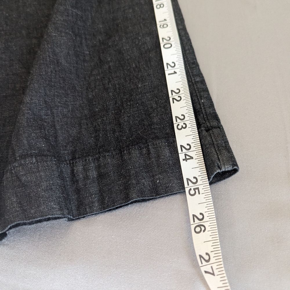 Albion Fit Hamptons Jumpsuit XS Black  Canvas Zip Front Short Sleeve - Picture 7 of 9